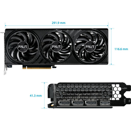 Karta graficzna Palit GeForce RTX 5060 Ti Infinity 3 OC 16 GB (DLSS 4, 3x Display Port, 1x HDMI 2.1)