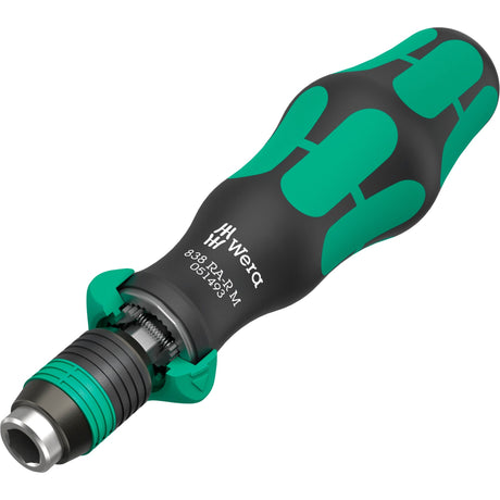 Wera kraftform kompakt 838 ra-r m zestaw imperialny 1 zestaw bitów (czarno-zielony, 15 sztuk)