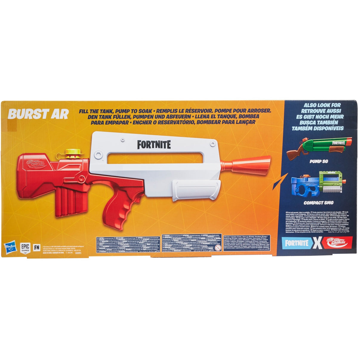 Hasbro Nerf Super Soak Fortnite to pistolet na wodę
