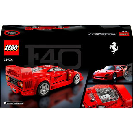Lego ® mistrzowie prędkości - supersamochód Ferrari F40 - 76934