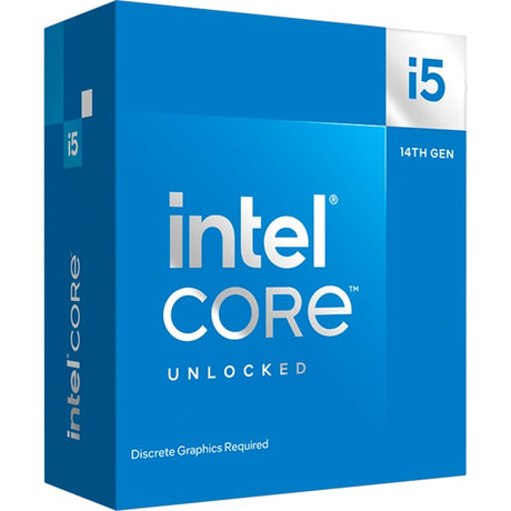 Procesor Intel® core i5-14600kf, 3,5 GHz (5,3 GHz w trybie Turbo Boost) z gniazdem 1700 (raptor Lake-s, odblokowany, w pudełku)