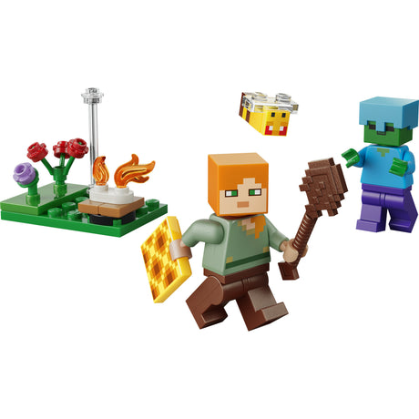 Lego Minecraft 30732 Alex i bitwa przy ognisku