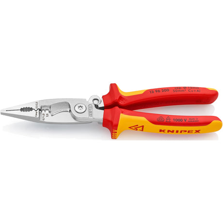Szczypce do instalacji elektrycznych Knipex vde 1396200
