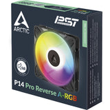 Wentylator obudowy Arctic P14 Pro Reverse a-Rgb (czarny, 140 x 140 x 30 mm, pwm)