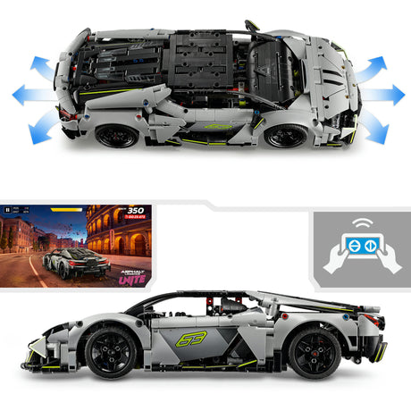 Supersamochód sportowy Lego® Tech Lamborghini Revuelto - 42214