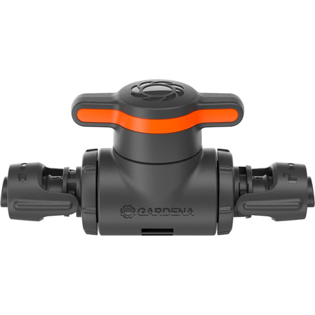 Zawór odcinająco-regulujący Gardena Micro-drip-System 13 mm (1 2 ) (szary pomarańczowy)