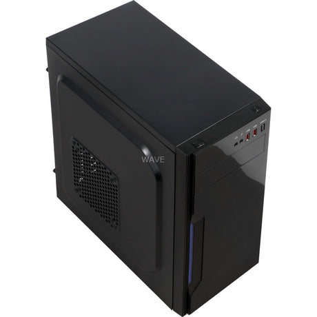 Obudowa midi tower Inter-tech b-42 (czarna | 2x USB-A)