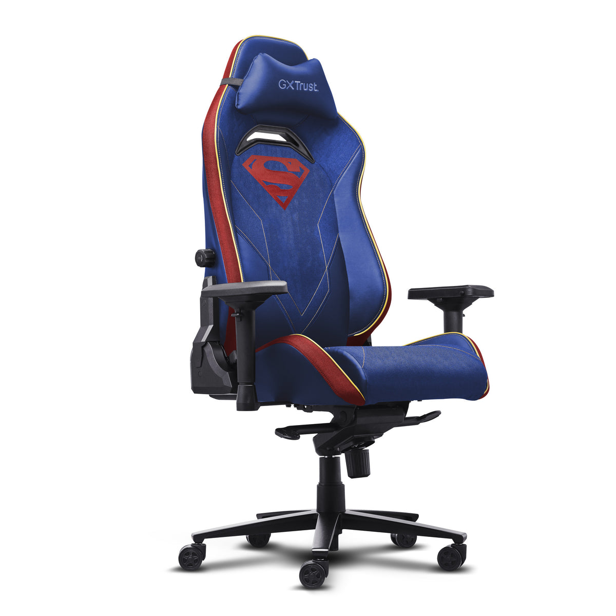 Fotel gamingowy Trust GXT 721SM Ruya Pro Superman (niebieski czerwony)