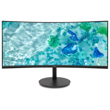 Acer vero cb343cur j0 34 zakrzywiony monitor ultrawide (czarny, 2x HDMI, 1x Display Port, audio, LAN, USB, 120 Hz)
