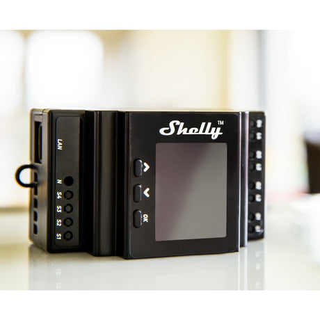 Przekaźnik Shelly pro 16:00 (4-kanałowy, WiFi, LAN, Bluetooth)