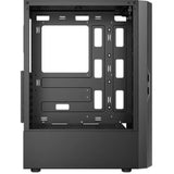 Obudowa midi tower Antec ax20 (czarna | 3x USB-A | szkło hartowane)