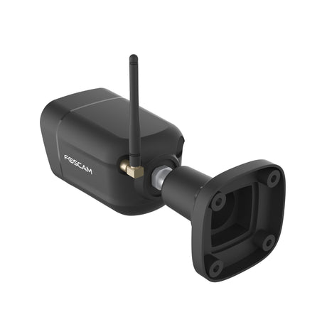 Foscam v8p, dwuzakresowa kamera bezpieczeństwa Wi-Fi 4K 8MP (czarna, z alarmem dźwiękowym i świetlnym)