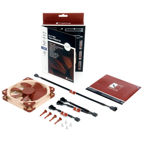 Wentylator obudowy Noctua nf-f12 pwm (jasnobrązowy, 120 x 120 x 25 mm)