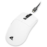 Mysz do gier Sharkoon Fireglider One (biała, 400–12 000 dpi, 2,4 GHz USB)