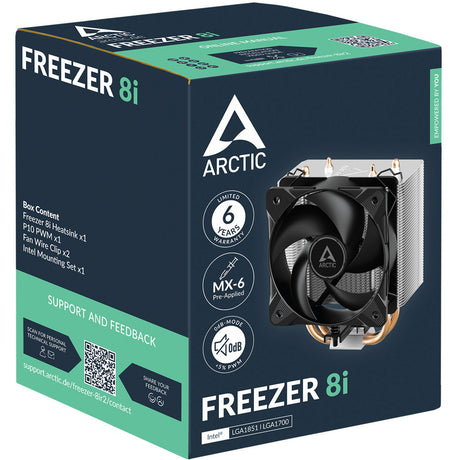 Chłodnica procesora Arctic Zamrażarka 8i (4-pin PWM)