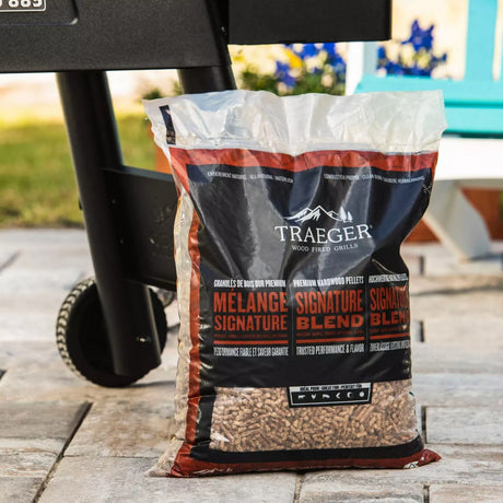 Pelety paliwowe Traeger z twardego drewna (9 kg)