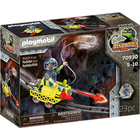 Playmobil Dino Rise - zabawka konstrukcyjna krążownika kopalnianego (70930)