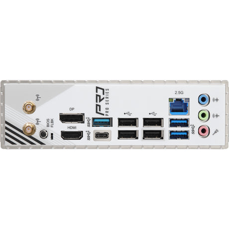 Płyta główna Asrock A620AM Pro RS WiFi z gniazdem AM5 (RAID, 2,5 GB-LAN, WLAN, BT, dźwięk, µATX)
