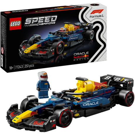 Lego Speed Champions 77243 Samochód wyścigowy Oracle Red Bull Racing RB20 F1