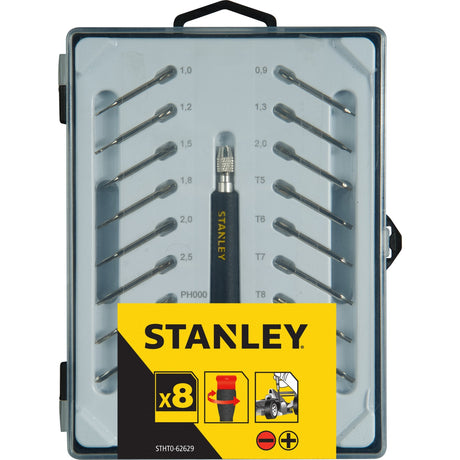 Wkrętak precyzyjny Stanley multibit (16 szt.)