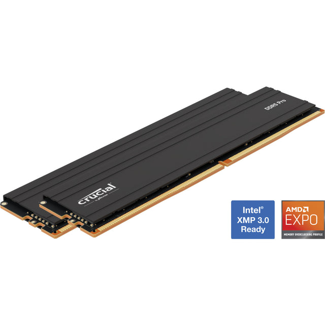 Crucial pro 32 GB ddr4-3200 (2x 16 GB) RAM (czarny, cp2k32g4dfra32a, xmp 2.0)