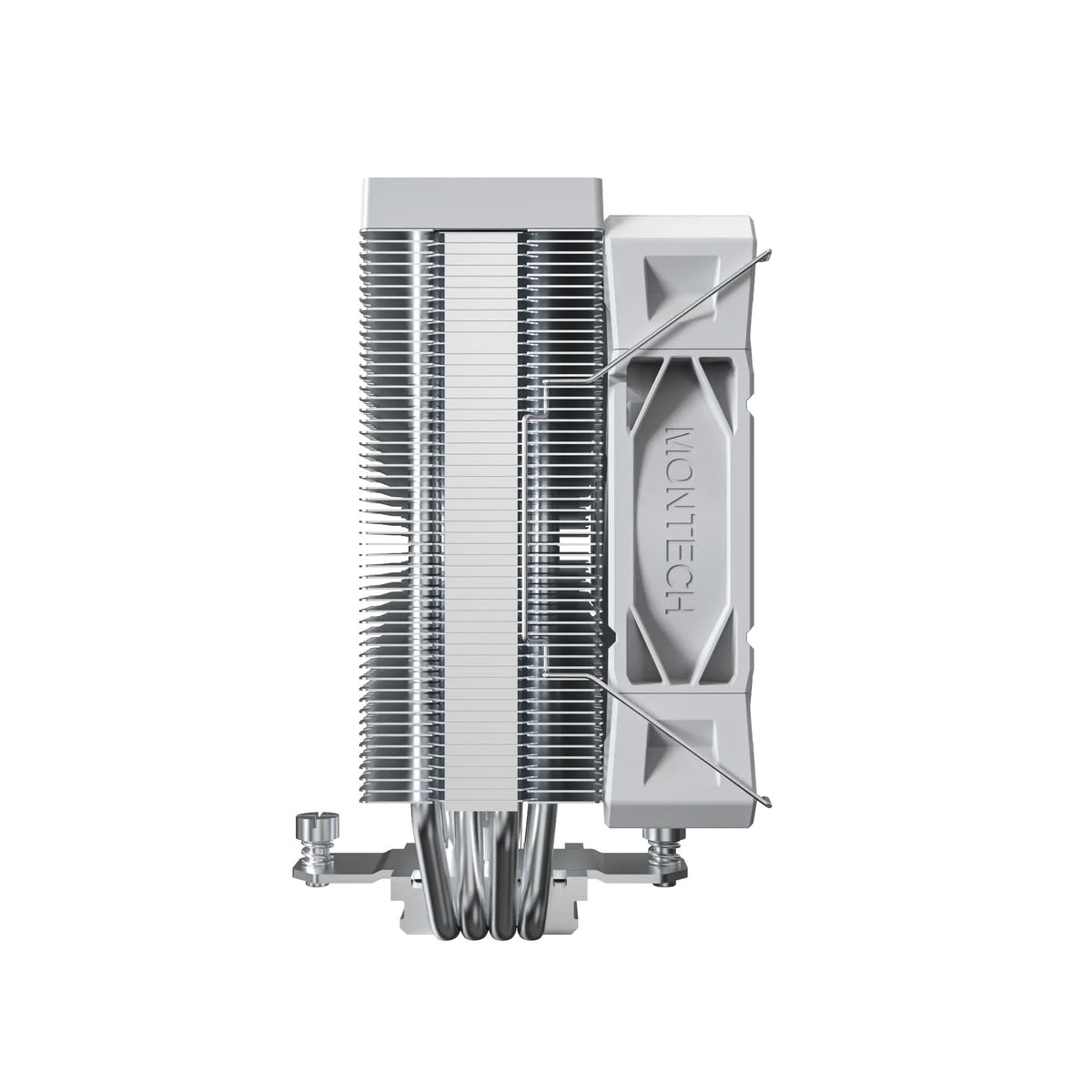 Chłodnica procesora Montech nx400 (czarna, 4-pin PWM)