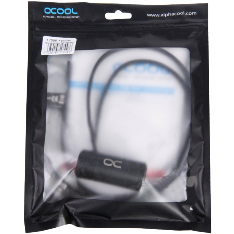 Czujnik przepływu i temperatury Alphacool es o wysokim przepływie (czarny)