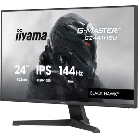 Monitor do gier Iiyama G-Master Black Hawk G2441HSU-B1 23.8 (czarny, HDMI, DisplayPort, 2x USB-A, USB-B, 144 Hz)