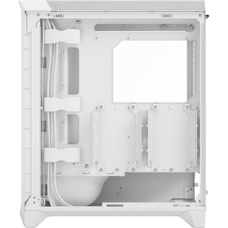 Konstrukcja fraktalna meshify 3 obudowa midi tower rgb (biała | 2x usb-a | 1x usb-c | rgb | szkło hartowane)