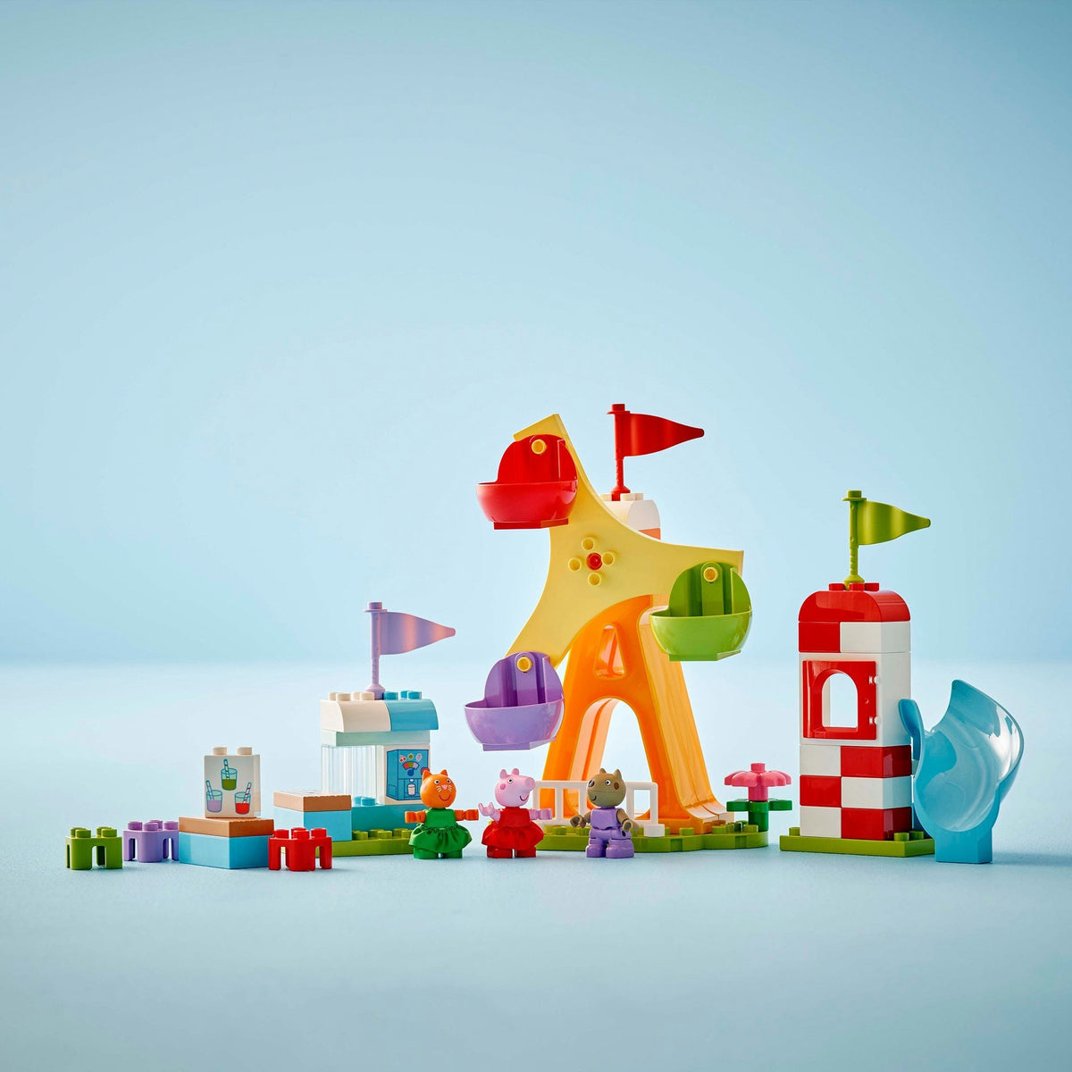 Lego ® duplo® Jarmark Świnki Peppy - zabawki dla najmłodszych - 10453