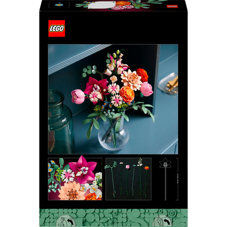 Lego Botanicals różowy bukiet - dekoracja kwiatowa - 10342