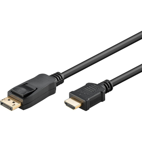Kabel połączeniowy Goobay Displayport 1.2 na HDMI 2.0, 2 m (czarny)