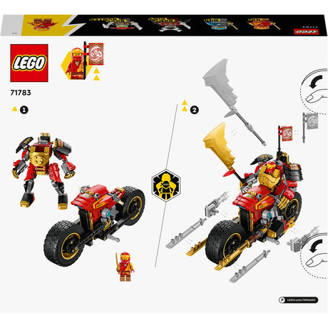 Lego Ninjago — Zabawka konstrukcyjna Mech Rider EVO Kaia (71783)