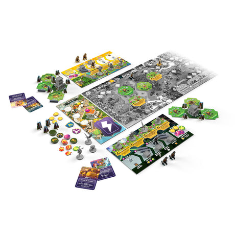 Asmodee clash of clans: the epic raid - gra planszowa z rozszerzeniem Clan Wars (angielski, 2–6 graczy, 45–90 minut, od 12 lat, rozszerzenie)