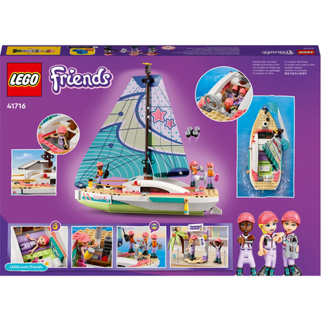 Lego friends - zabawka konstrukcyjna Stephanie żeglarska przygoda (41716)