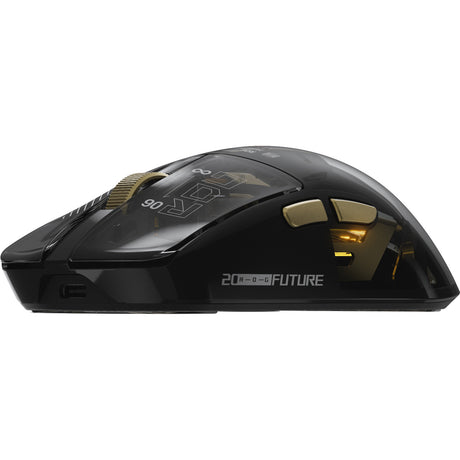 Asus rog harpe ii extreme edition 20 gaming mouse (zwart goud, 65.000 dpi, usb bluetooth 5.1 2.4ghz)