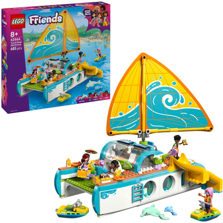 Lego Friends Wycieczka łodzią przygodowa zabawka dla dzieci - 42664