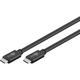 Superszybki kabel USB-C do synchronizacji Goobay (czarny, 1,5 m)
