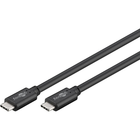 Superszybki kabel USB-C do synchronizacji Goobay (czarny, 1,5 m)