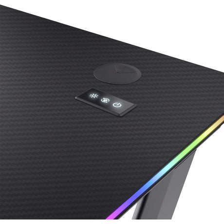 Biurko do gier Trust GXT 709 Luminus RGB (czarne)