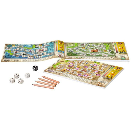 Gra planszowa Ravensburger Dungeons, kości i niebezpieczeństwa (angielski, 1–4 graczy, 30–45 minut, od 12 lat)