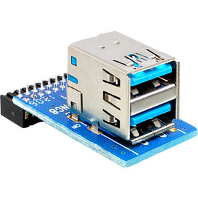 Delock Złącze żeńskie USB 3.0 > 2 x adapter żeński USB 3.0
