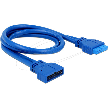 Delock kabel przedłużający ze złączem pinowym USB 3.0 (niebieski)