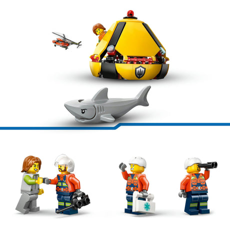 Lego City Exploration 60503 Helikopter straży przybrzeżnej