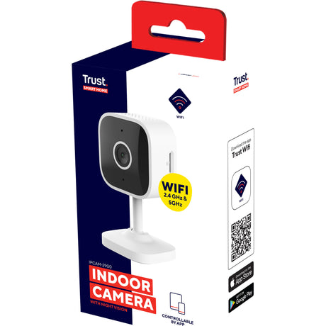 Zaufaj kamerze bezpieczeństwa ipcam-2900 (biała, WiFi 2,4 lub 5 GHz)