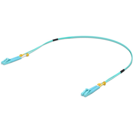 Kabel Ubiquiti uisp 10 gb/s om3 duplex lc (turkusowy, 0,5 metra)