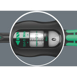 Klucz dynamometryczny Wera Click-Torque C4 z grzechotką odwracalną (czarno-zielony, 60-300nm, wyjście 1 2)