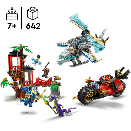 Lego Ninjago 71857 Pojazdy ninja w domku na drzewie