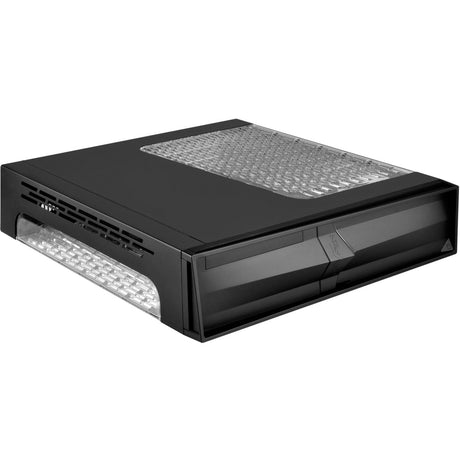 Obudowa biurkowa Silverstone sst-rvz02b-w z zestawem okiennym (czarna | 2x USB-A | okienko)