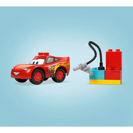 Lego Duplo Disney i Pixar Cars McQueens Wizyta w garażu dokumentów - 10456